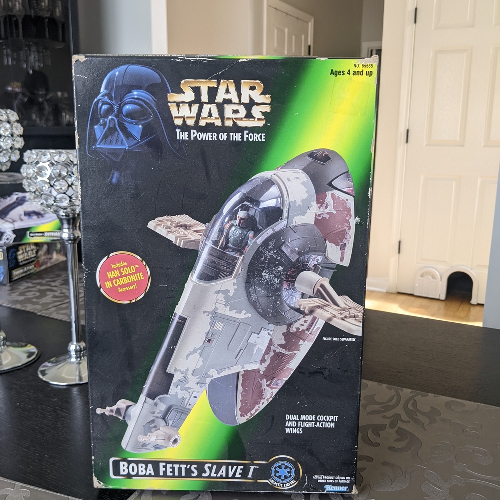 Star Wars POF Slave I Action Figure Playset